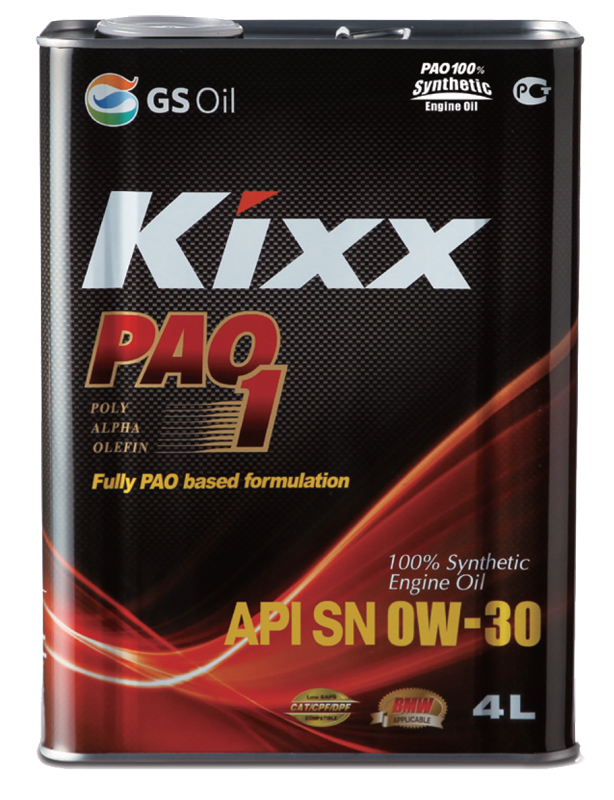 KIXX PAO 1 API SN 100% SYNTHETIC kixx00017 KIXX PAO 1 API SN 100% SYNTHETIC kixx00017